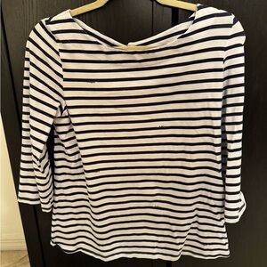 Lilly Pulitzer Navy Striped Women's Top